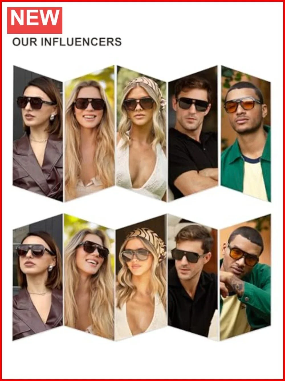 Retro Thick Polarized Aviator Sunglasses for Women Men, Large Bold Square Pilot